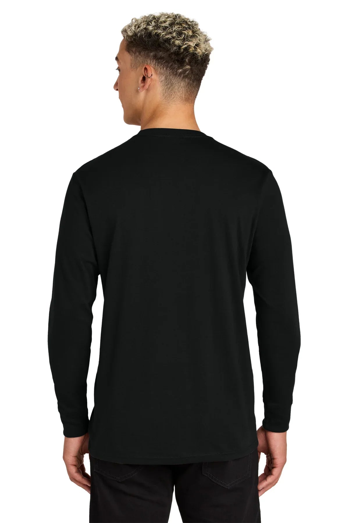 Allmade Unisex Long Sleeve Organic Cotton Tee with custom logo embroidery