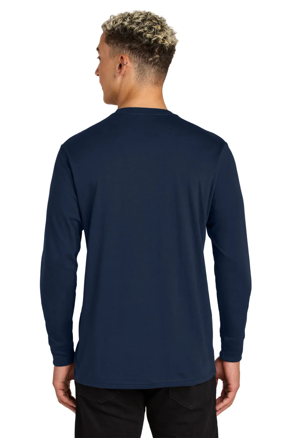 Allmade Unisex Long Sleeve Organic Cotton Tee with custom logo embroidery
