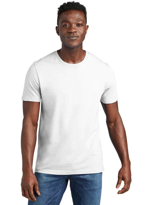 Allmade Unisex Organic Cotton Tee with custom logo embroidery