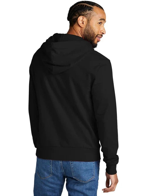 Allmade Unisex Organic French Terry Pullover Hoodie with custom logo embroidery