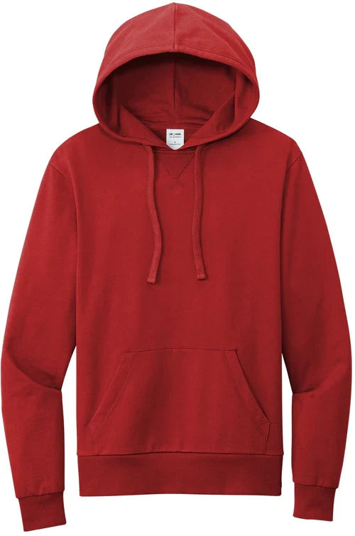 Allmade Unisex Organic French Terry Pullover Hoodie with custom logo embroidery