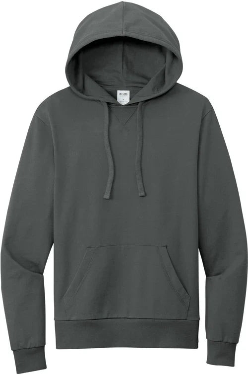 Allmade Unisex Organic French Terry Pullover Hoodie with custom logo embroidery