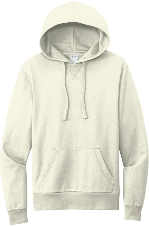 Allmade Unisex Organic French Terry Pullover Hoodie with custom logo embroidery