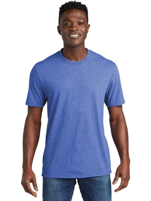Allmade Unisex Recycled Blend Tee with custom logo embroidery