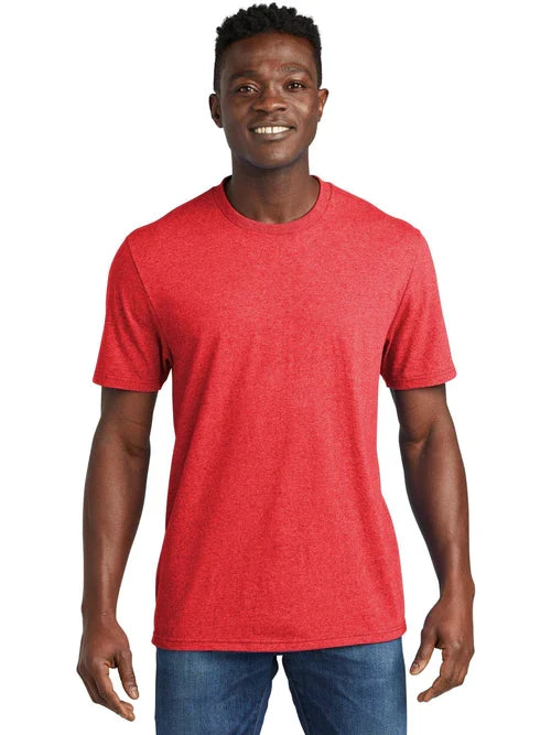 Allmade Unisex Recycled Blend Tee with custom logo embroidery