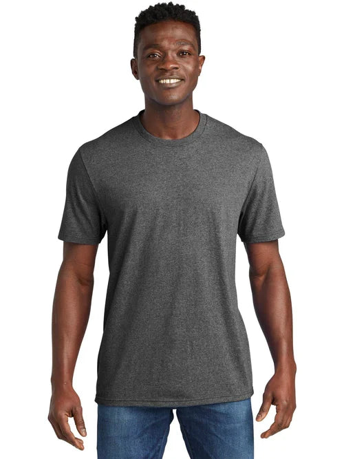 Allmade Unisex Recycled Blend Tee with custom logo embroidery