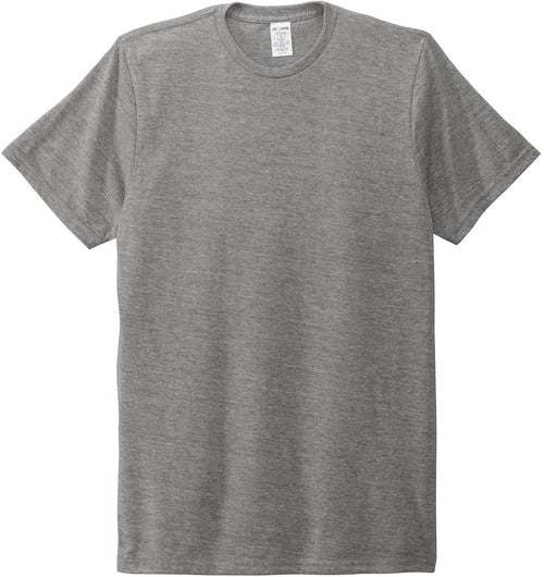 Allmade Unisex Tri-Blend Tee with custom logo embroidery