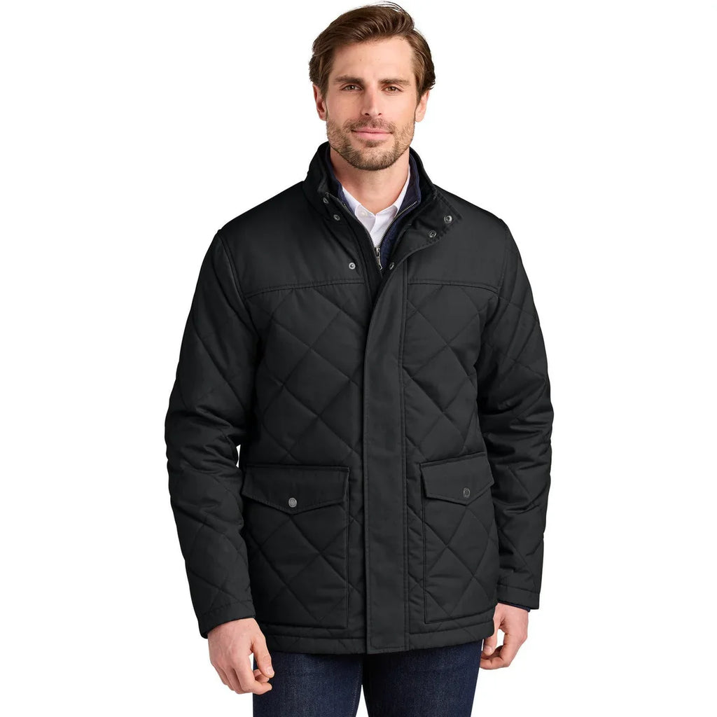 Brooks Brothers Field Coat with custom logo embroidery
