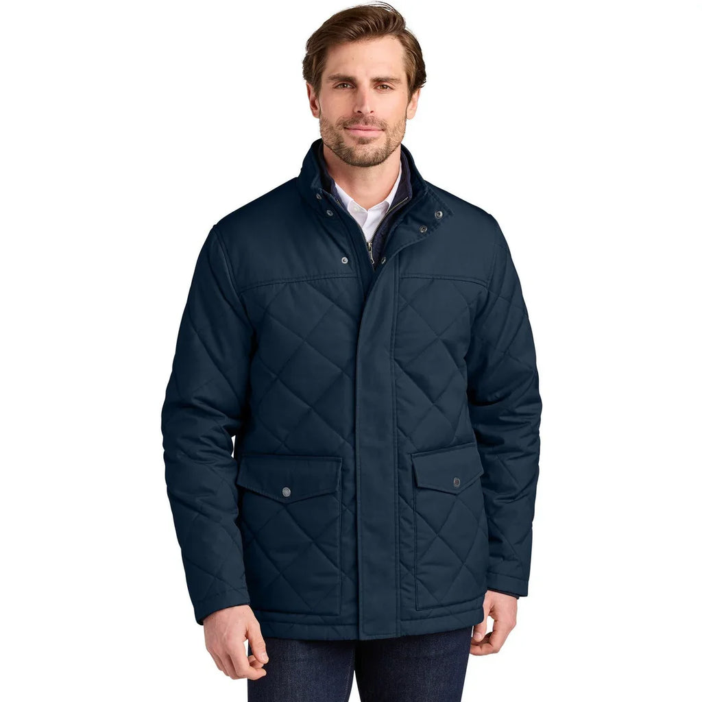 Brooks Brothers Field Coat with custom logo embroidery