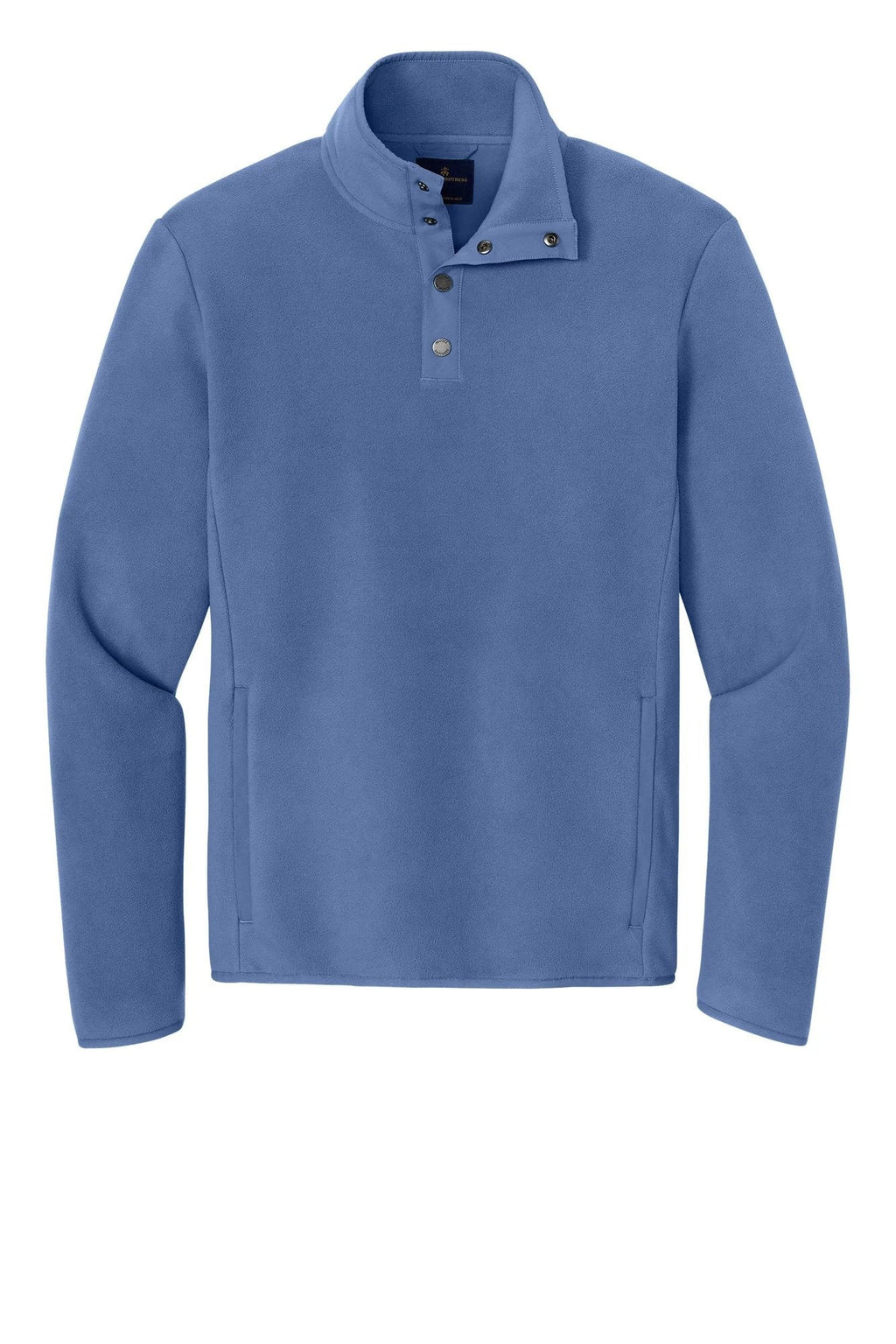 Brooks Brothers Fleece 1/4-Snap Neck with custom logo embroidery