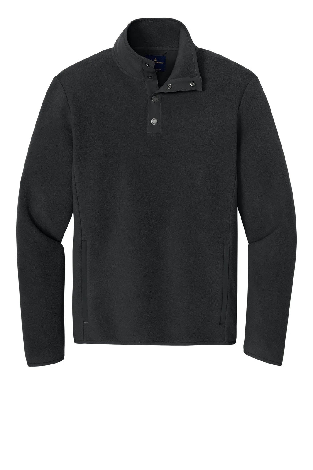 Brooks Brothers Fleece 1/4-Snap Neck with custom logo embroidery