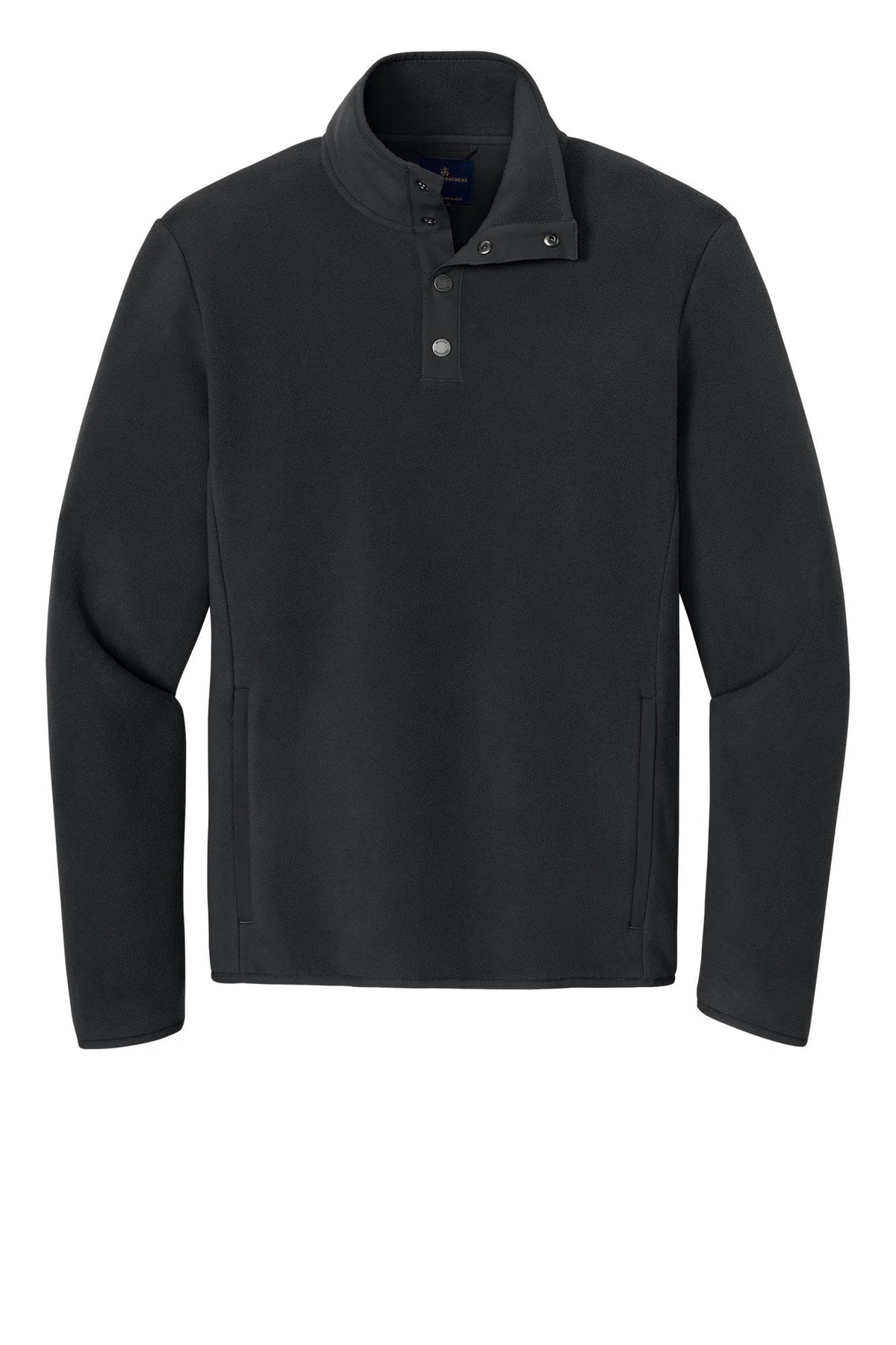 Brooks Brothers Fleece 1/4-Snap Neck with custom logo embroidery