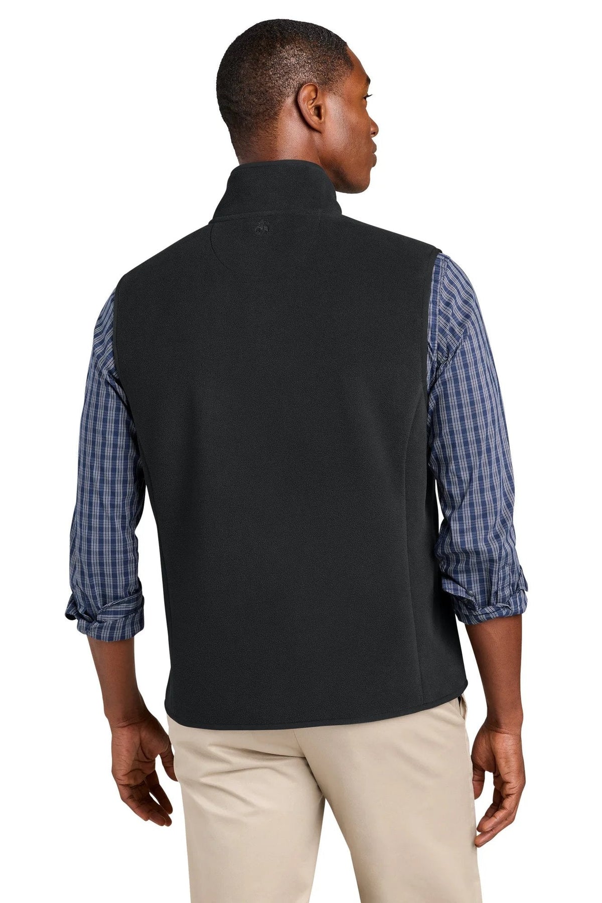 Brooks Brothers Fleece Vest with custom logo embroidery