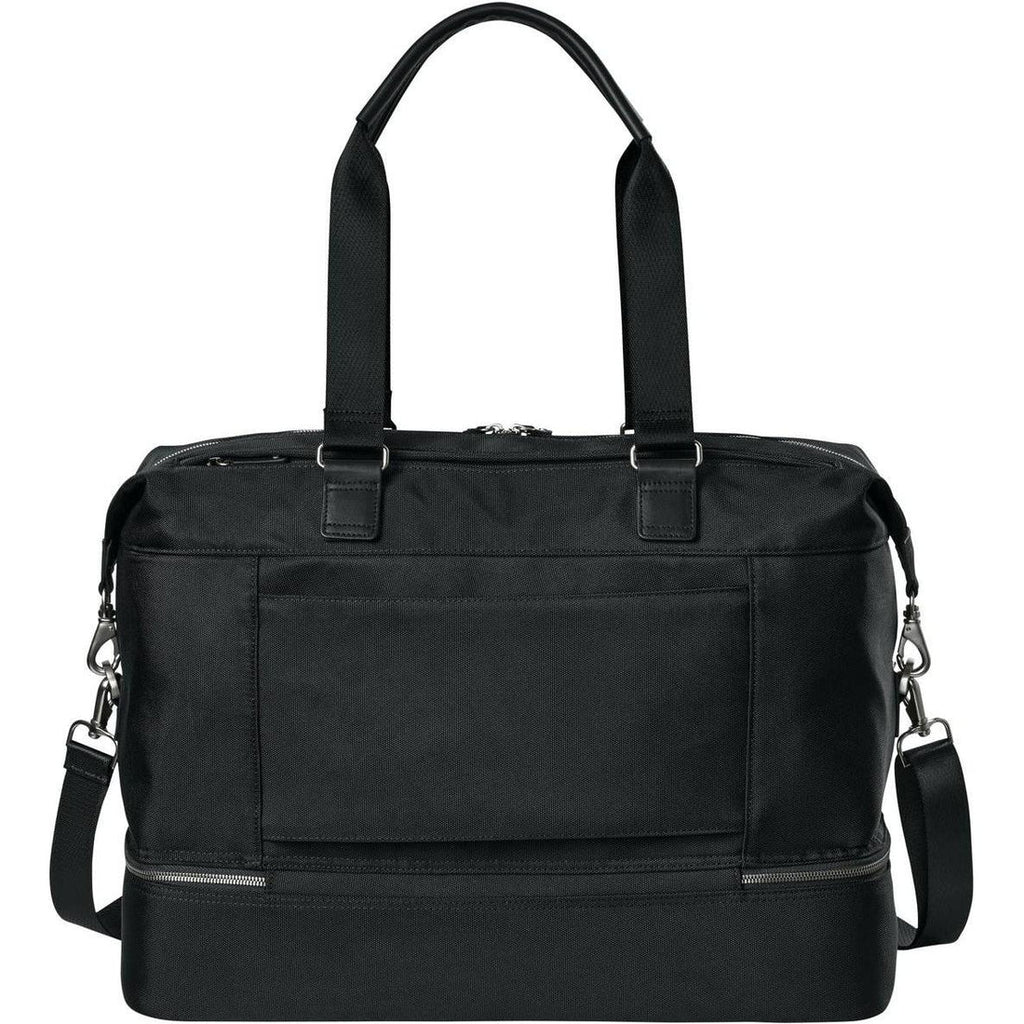 Brooks Brothers Oxford Weekender with custom logo embroidery