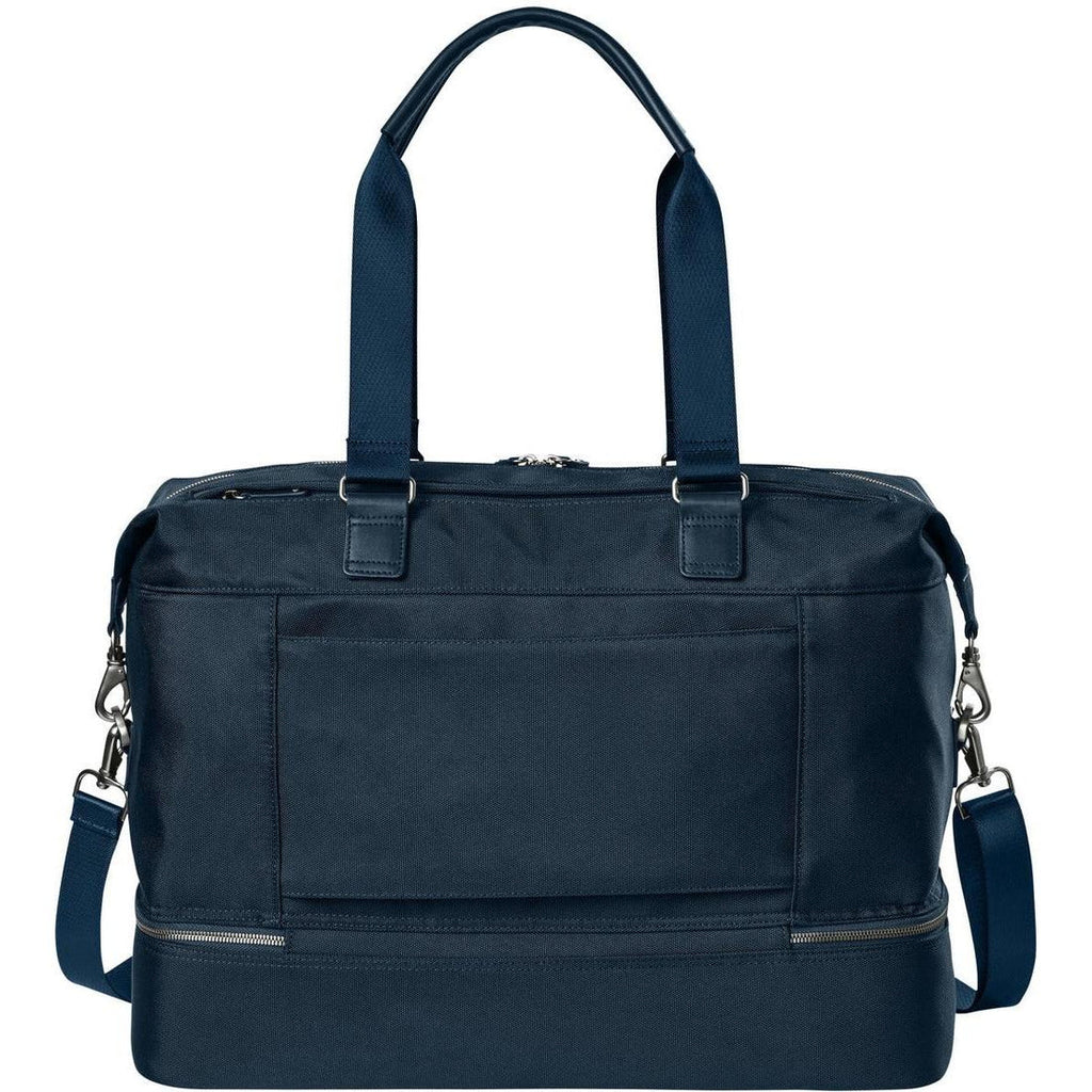 Brooks Brothers Oxford Weekender with custom logo embroidery