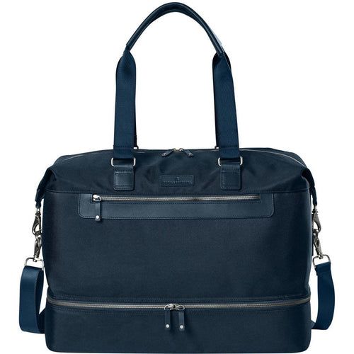 Brooks Brothers Oxford Weekender with custom logo embroidery