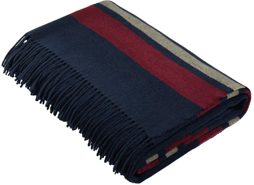 Brooks Brothers Heritage Blanket with custom logo embroidery