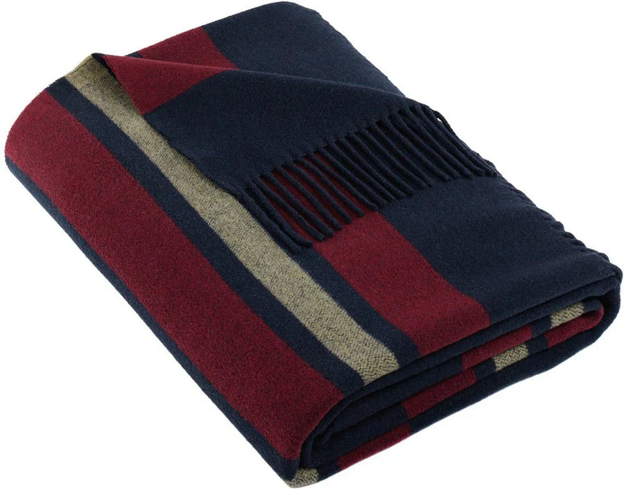 Brooks Brothers Heritage Blanket with custom logo embroidery