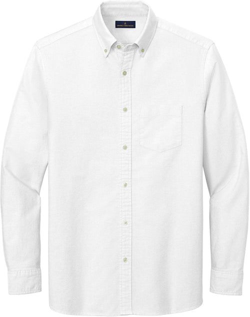 Brooks Brothers Casual Oxford Cloth Shirt with custom logo embroidery