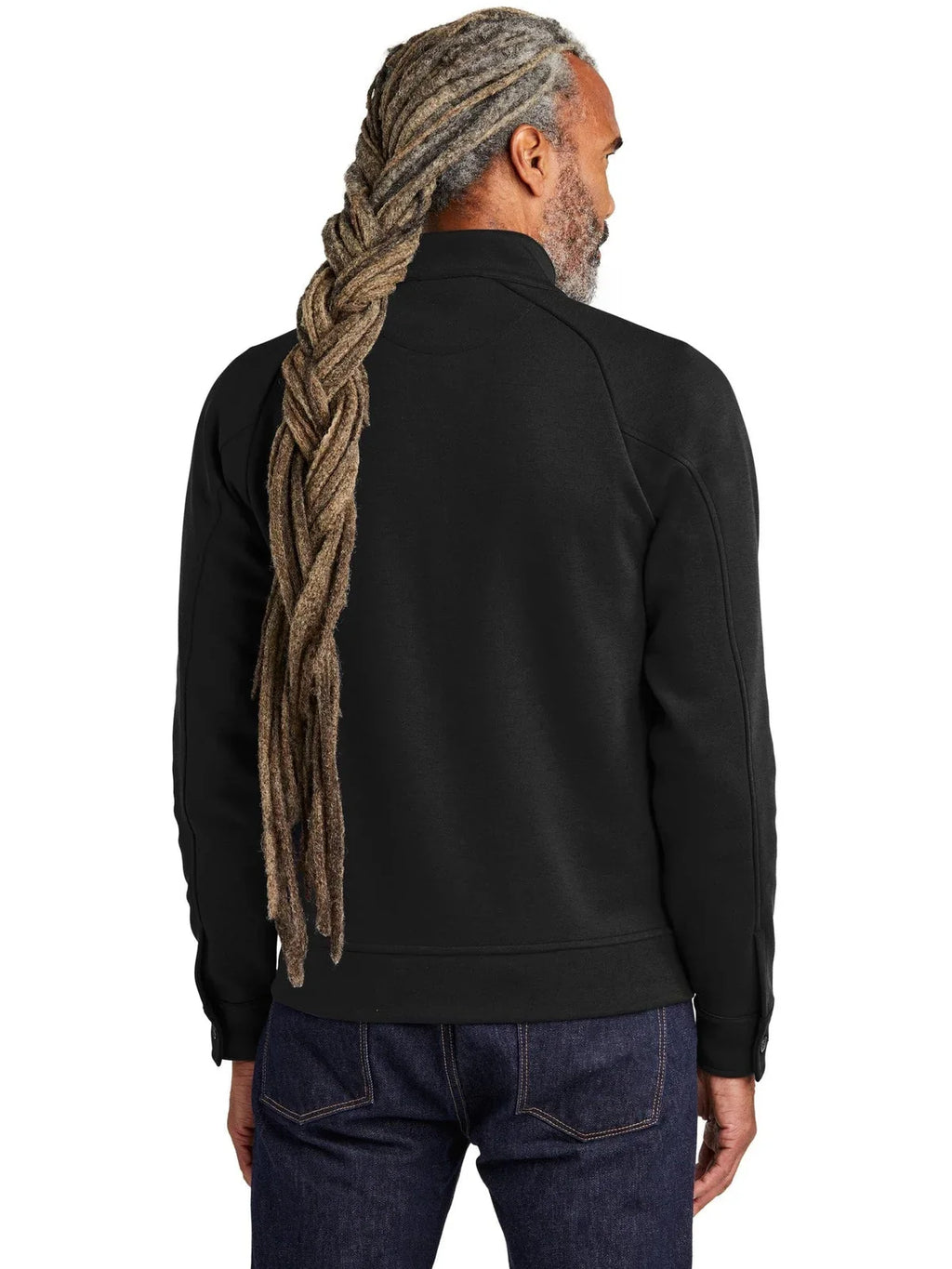 Brooks Brothers Double-Knit Full-Zip with custom logo embroidery