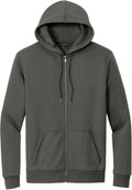 Brooks Brothers Double-Knit Full-Zip Hoodie with custom logo embroidery