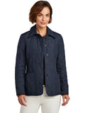 Brooks Brothers Women’s Quilted Jacket with custom logo embroidery