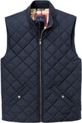 Brooks Brothers Quilted Vest with custom logo embroidery