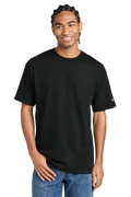 Champion Jersey Short Sleeve Tee with custom logo embroidery