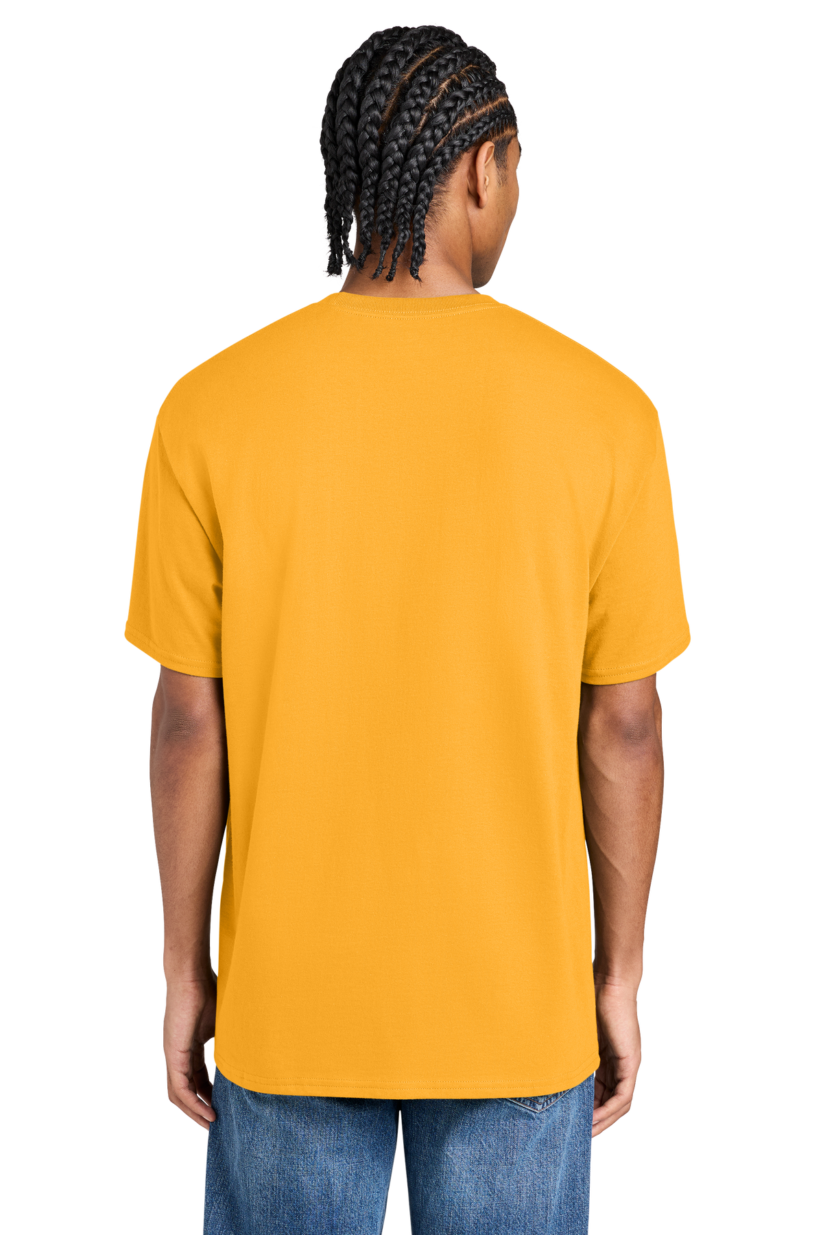 Champion Jersey Short Sleeve Tee with custom logo embroidery