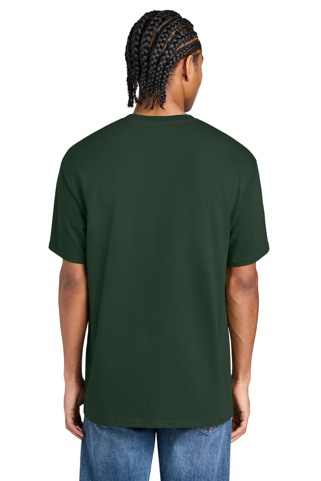 Champion Jersey Short Sleeve Tee with custom logo embroidery
