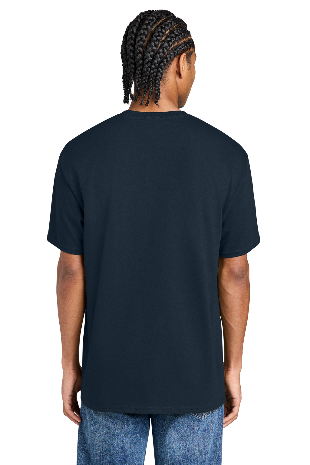 Champion Jersey Short Sleeve Tee with custom logo embroidery