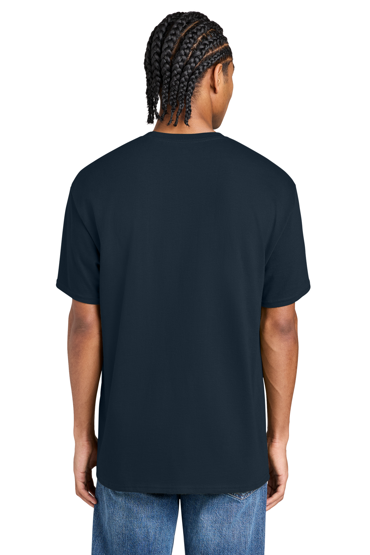 Champion Jersey Short Sleeve Tee with custom logo embroidery