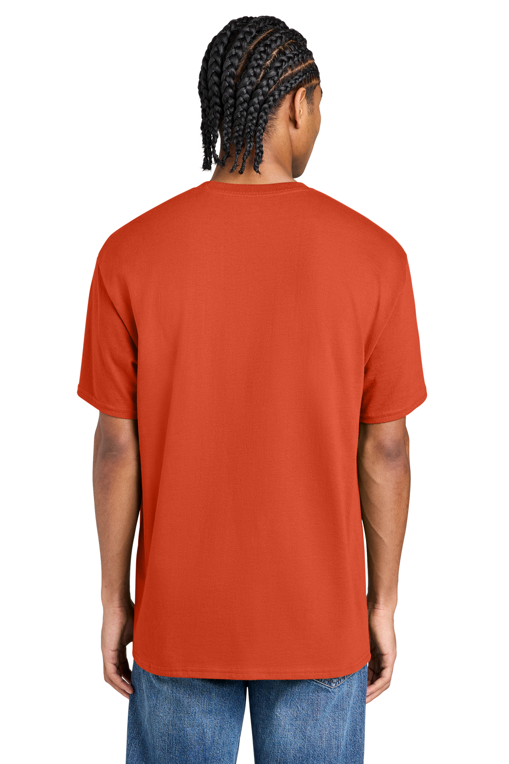 Champion Jersey Short Sleeve Tee with custom logo embroidery
