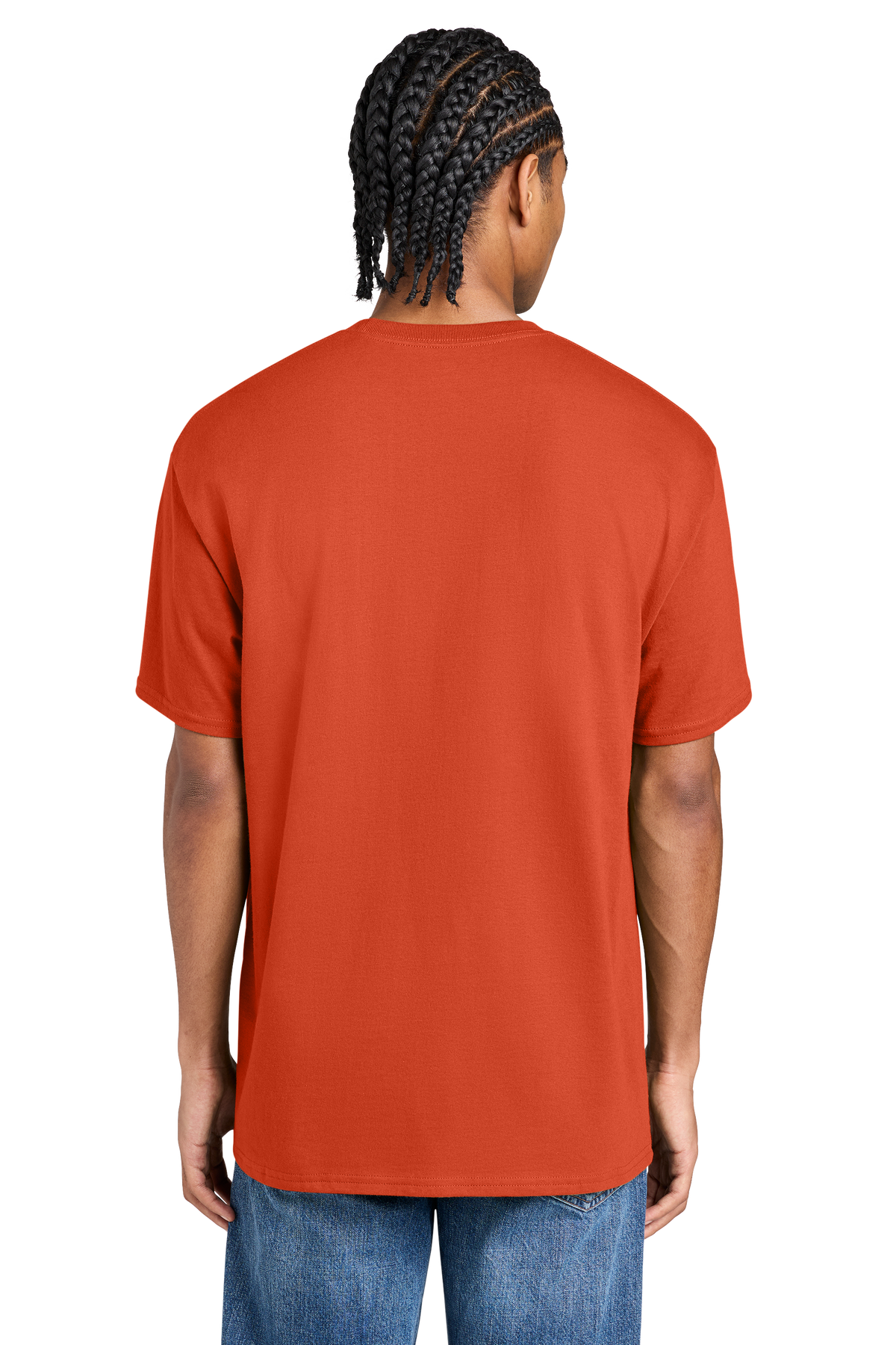 Champion Jersey Short Sleeve Tee with custom logo embroidery
