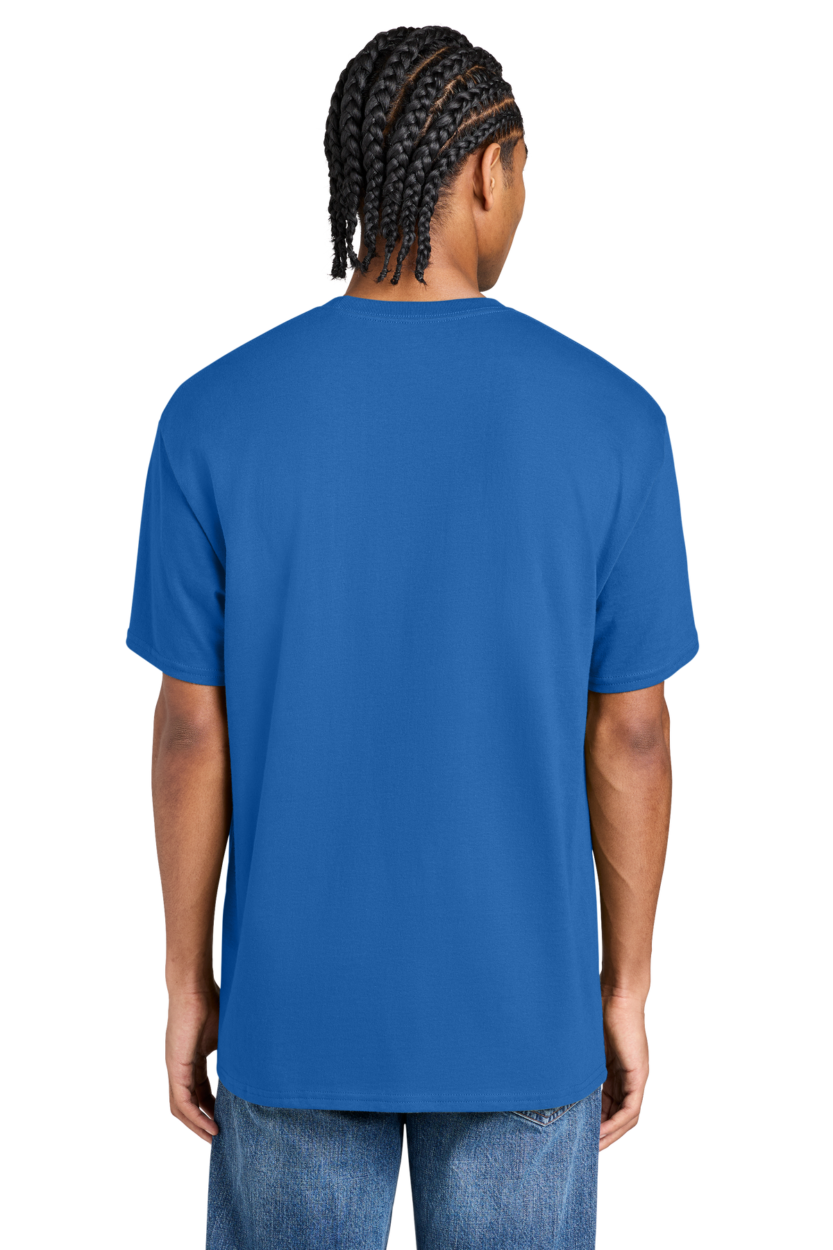 Champion Jersey Short Sleeve Tee with custom logo embroidery