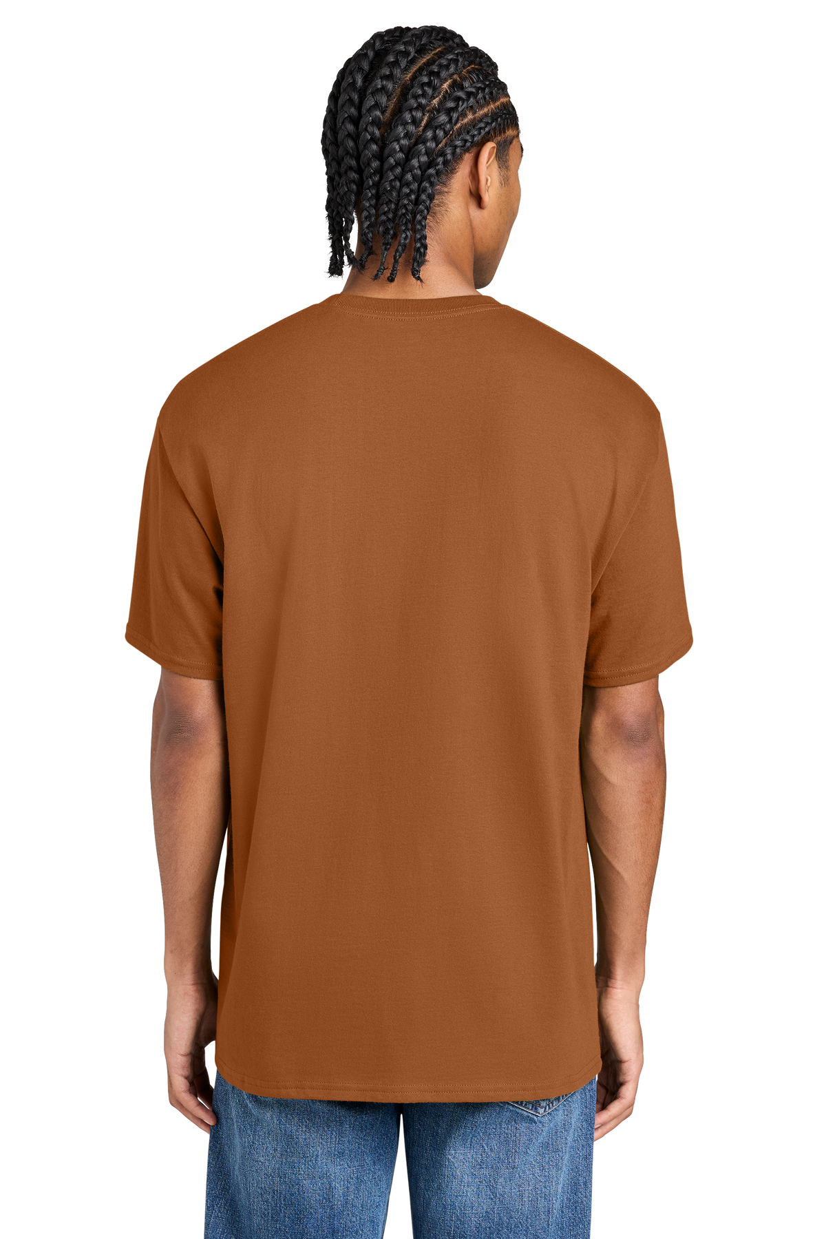 Champion Jersey Short Sleeve Tee with custom logo embroidery