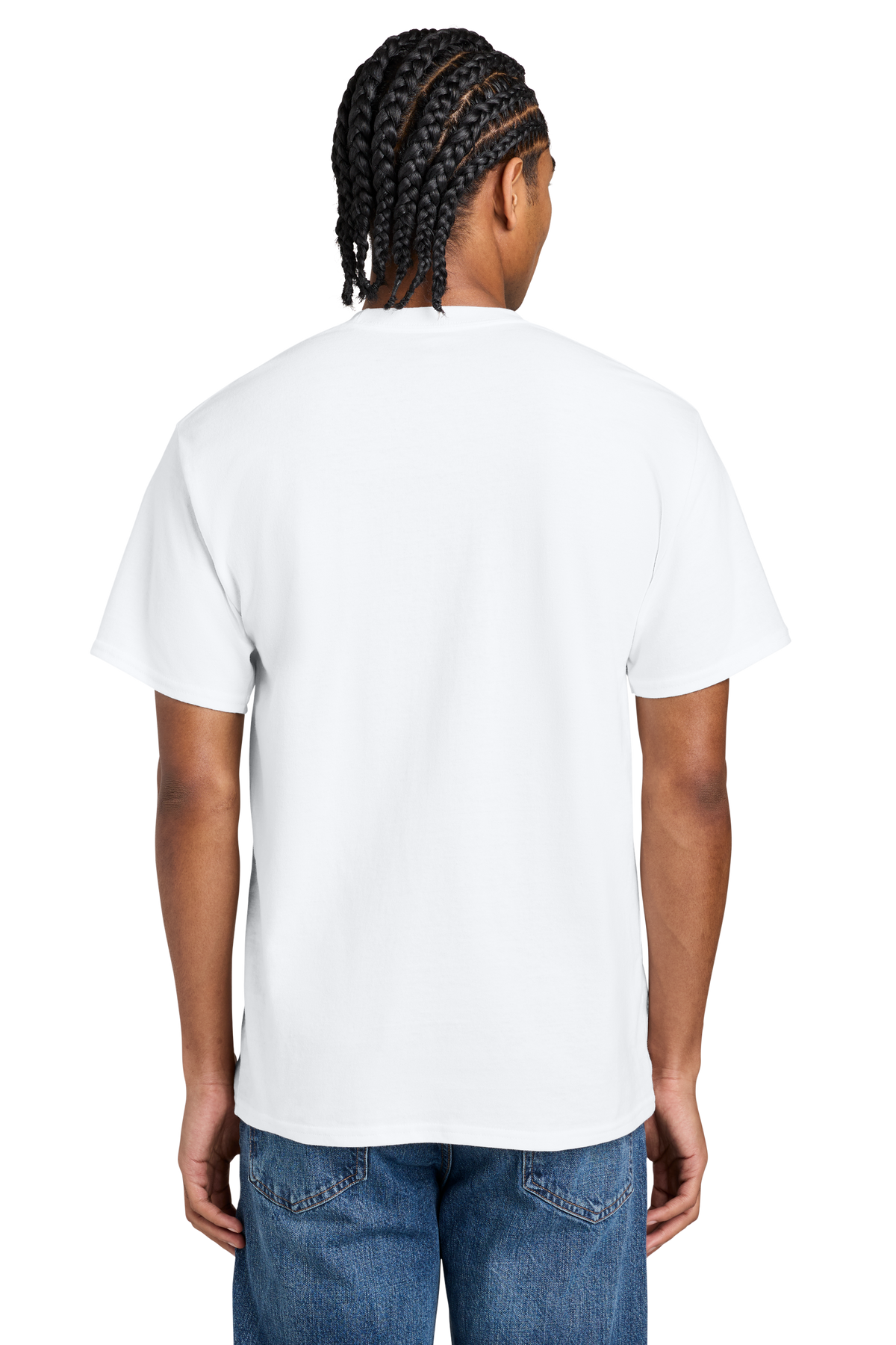 Champion Jersey Short Sleeve Tee with custom logo embroidery