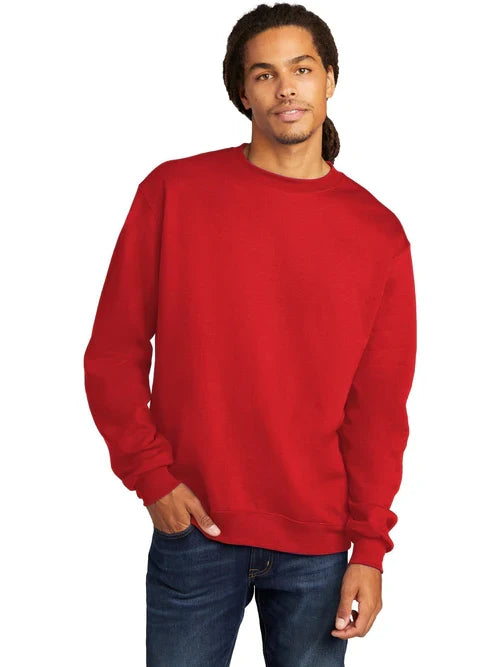 Champion Powerblend Crewneck Sweatshirt with custom logo embroidery