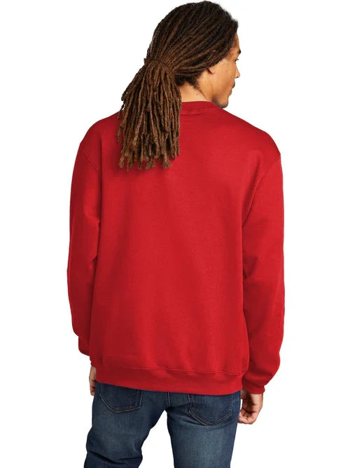 Champion Powerblend Crewneck Sweatshirt with custom logo embroidery