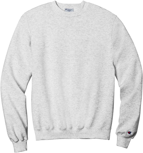 Champion Powerblend Crewneck Sweatshirt with custom logo embroidery