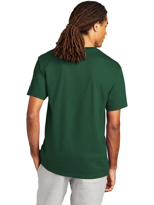 Champion Heritage 6-Oz. Jersey Tee with custom logo embroidery