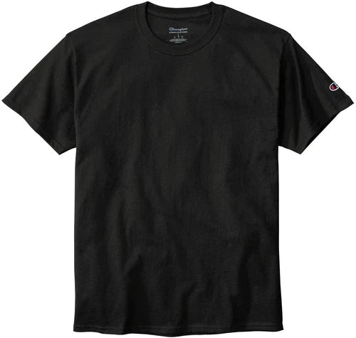 Champion Heritage 6-Oz. Jersey Tee with custom logo embroidery