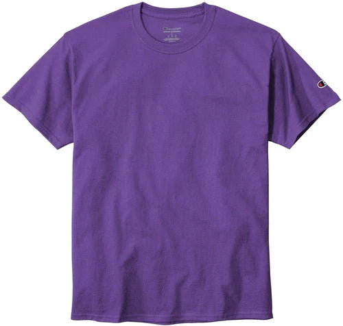 Champion Heritage 6-Oz. Jersey Tee with custom logo embroidery