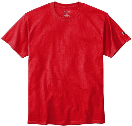 Champion Heritage 6-Oz. Jersey Tee with custom logo embroidery