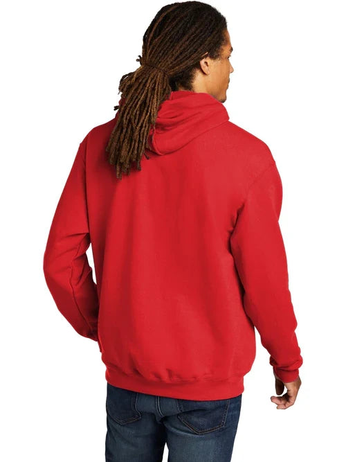 Champion Powerblend Pullover Hoodie with custom logo embroidery