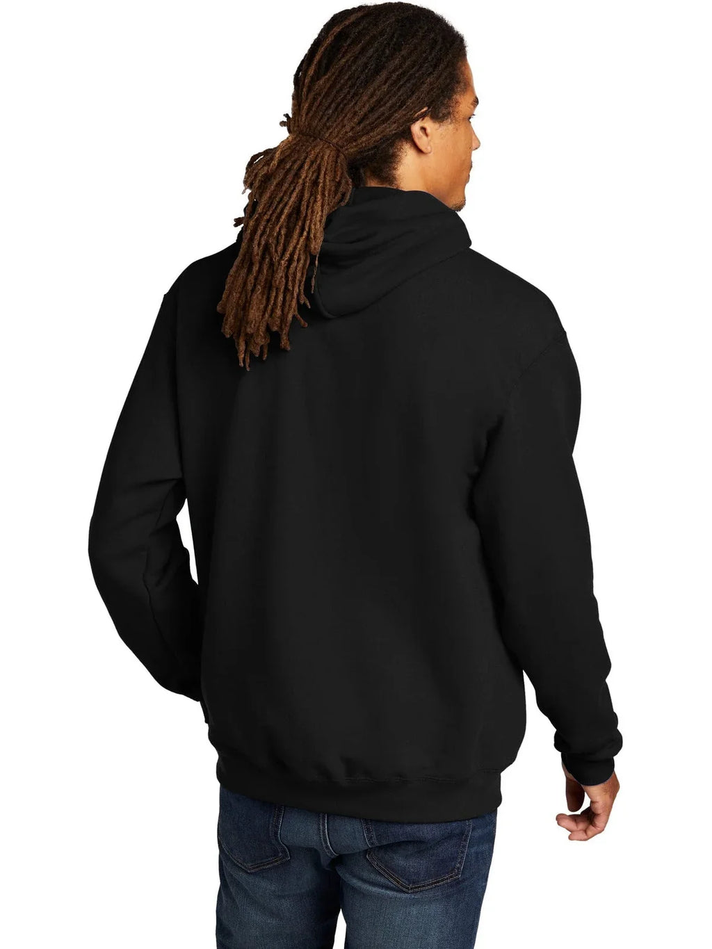Champion Powerblend Pullover Hoodie with custom logo embroidery