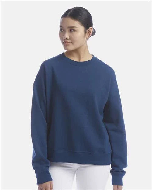 Champion Ladies Powerblend Crewneck Sweatshirt with custom logo embroidery