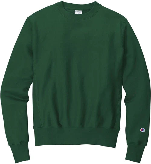 Champion Reverse Weave Crewneck Sweatshirt with custom logo embroidery