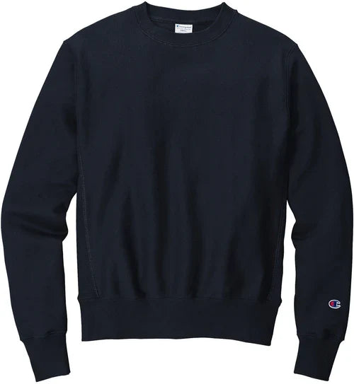 Champion Reverse Weave Crewneck Sweatshirt with custom logo embroidery