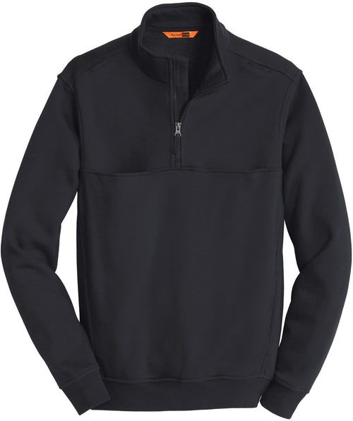 CornerStone 1/2-Zip Job Shirt with custom logo embroidery